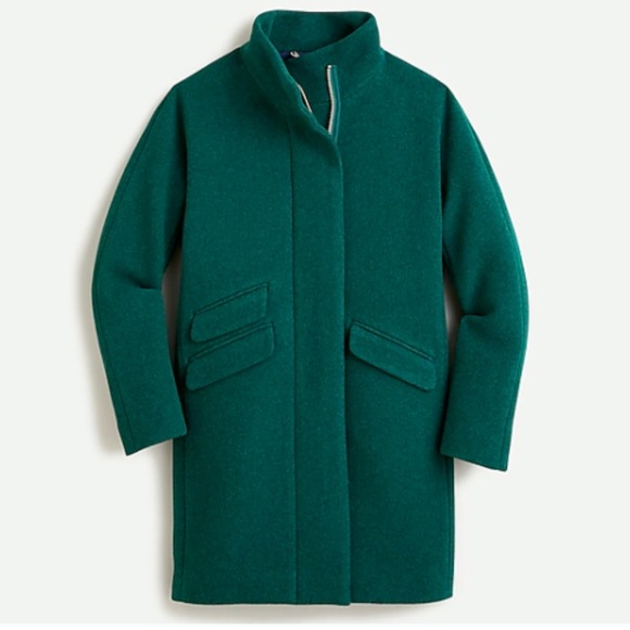J. Crew Jackets & Blazers - J.Crew Cocoon Coat in Italian Stadium Cloth Wool, size 4